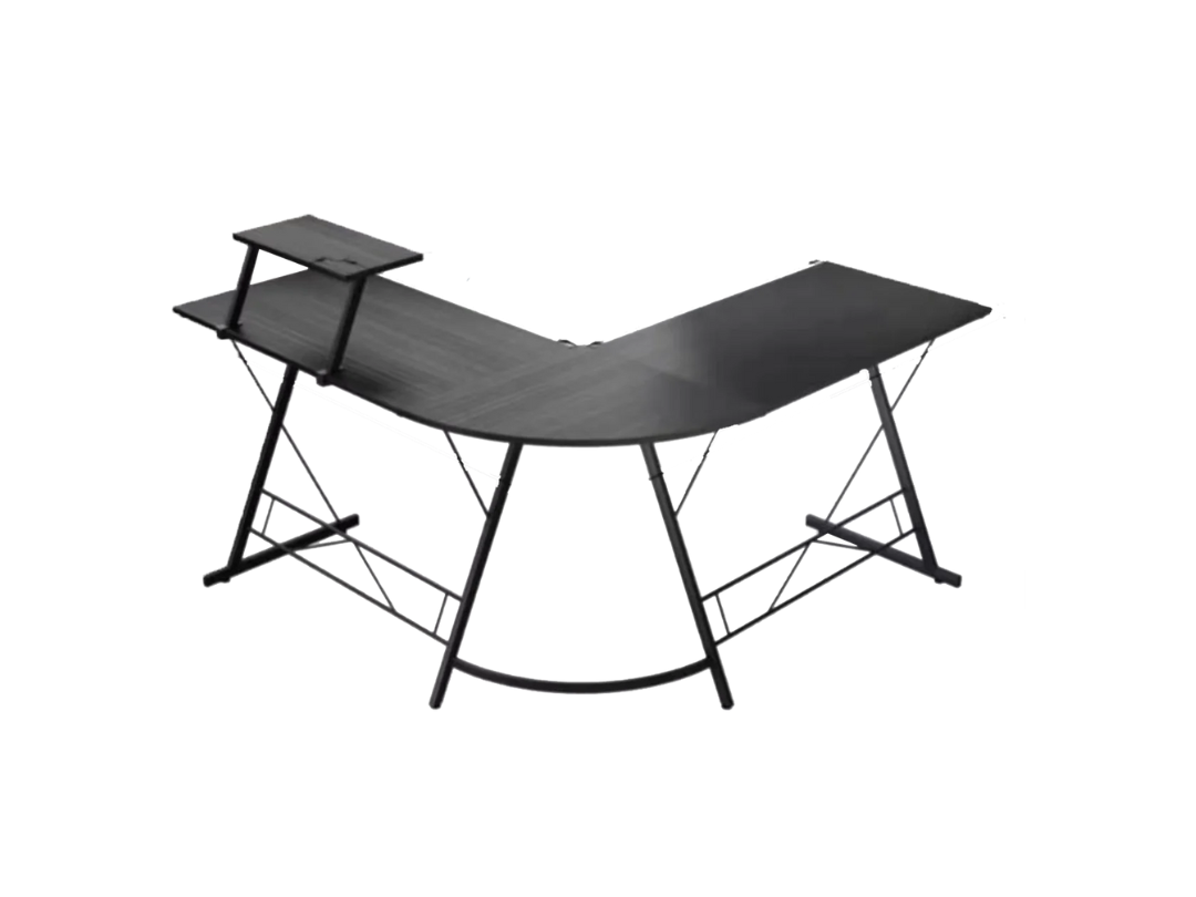 GAMEON L-Shaped Slayer I Gaming Desk with Accessories GAMEON L-Shaped Slayer I Gaming Desk with Accessories